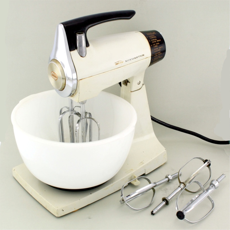 Sunbeam White Mixmaster Model Mxf Sunbeam 1960s Tpsm768 Ehive 9336