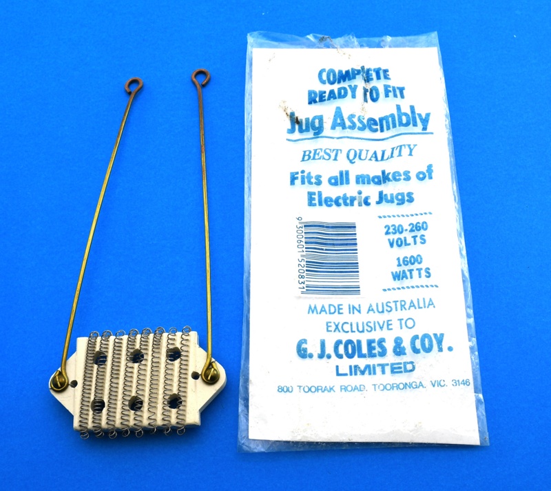 Complete ready to fit Electric Jug Element and Assembly instructions